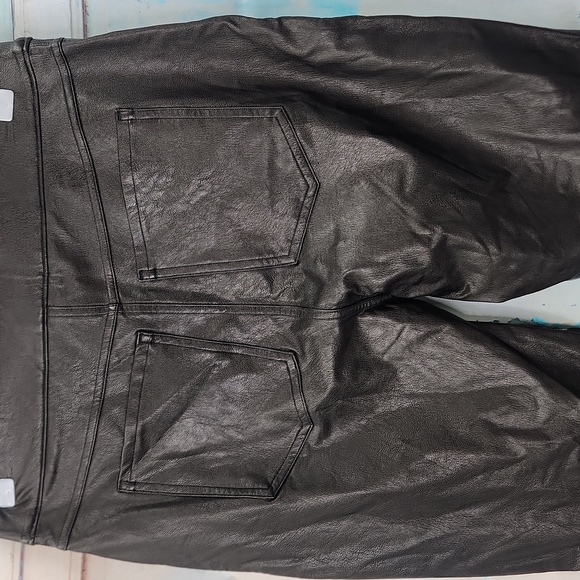 Spanx Leather Like Ankle Skinny Pants - Picture 5 of 9